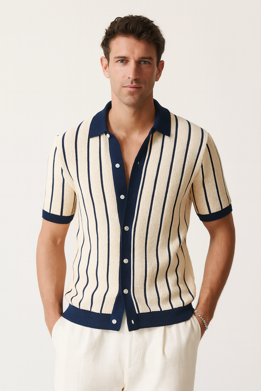 Polohemd aus Strick Mailand