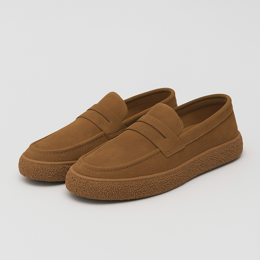 Veloursleder Slipper Komfort